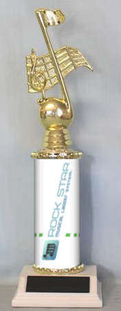music lessons trophy
